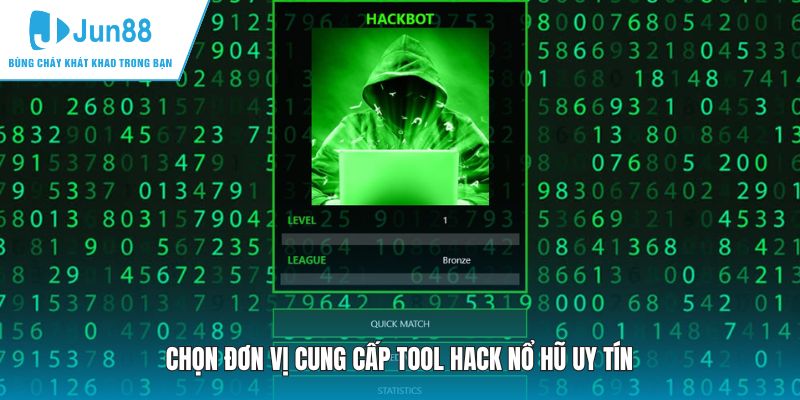 Chọn đơn vị cung cấp tool hack nổ hũ uy tín